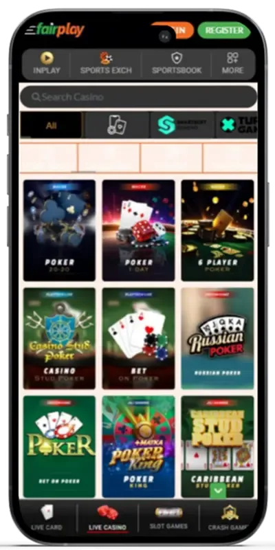 Fairplay table games mobile